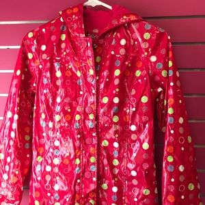 Justice kids rain coat